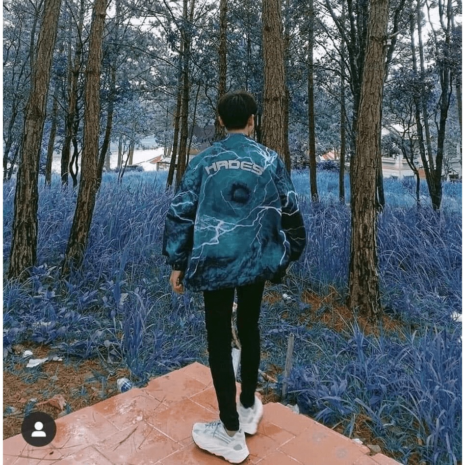 Áo Khoác Dù 2 lớp - ÁO khoác bomber Unssiex nam/nữ loang phản quang cổ bẻ - áo khoác gió nam nữ Tp [NewUnisex]