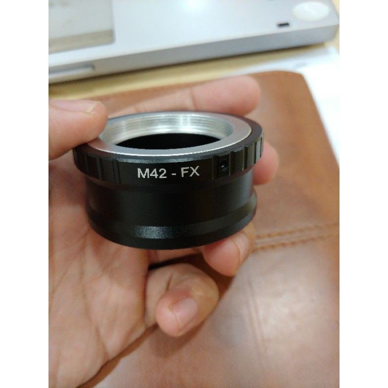 Ngàm chuyển M42-FX dùng lens ngàm M42 trên máy ảnh Fujifilm.