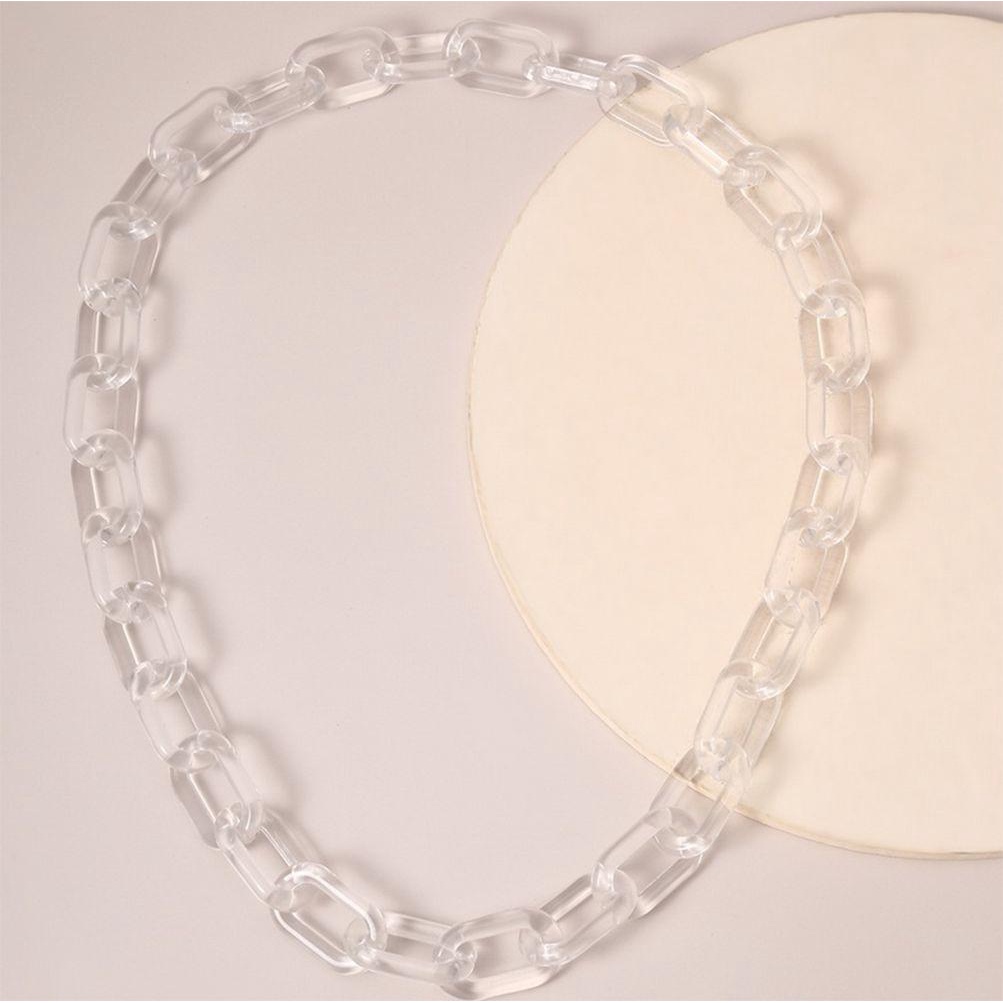 Vòng cổ Mặt Acrylic Dày Phong Cách Châu Âu Cho Nữ