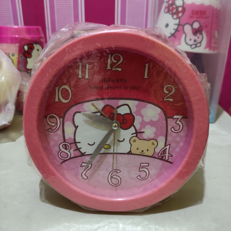 Đồng Hồ Báo Thức Hello Kitty