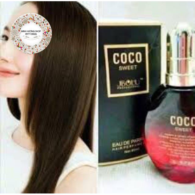Tinh dầu dưỡng tóc COCO NOIR hương nước hoa ngăn ngừa chẻ ngọn | BigBuy360 - bigbuy360.vn