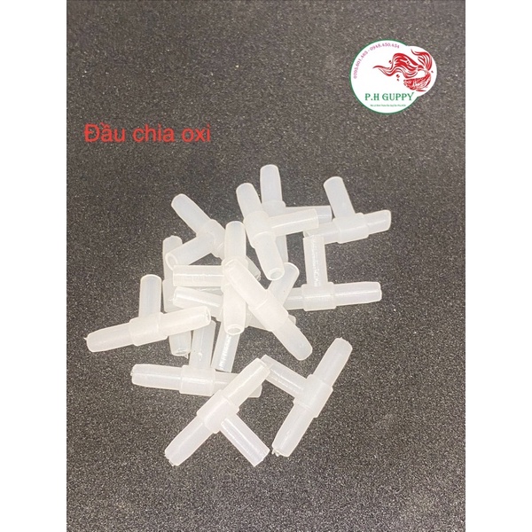 Van chữ T , van nối nhựa siêu trong ( Van chia , Van nối sủi OXY)