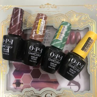 Sơn gel OPI 4 màu, sơn màu gel O.P.I giá lẻ 1 màu