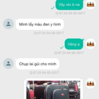 Vali vải dù VL06