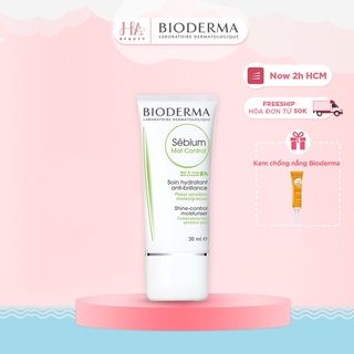 Kem dưỡng ẩm kiềm dầu Bioderma Sebium Mat Control 30ml