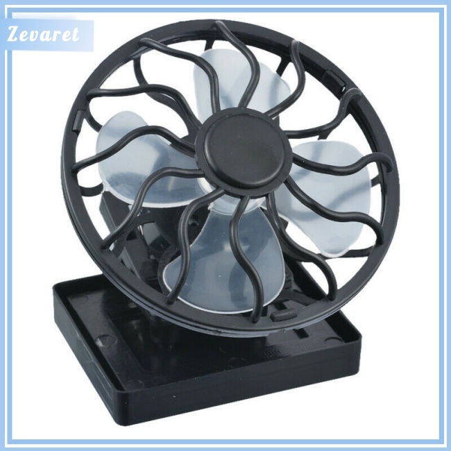 Quạt Làm Mát Mini Sử Dụng Năng Lượng Mặt Trời Có Kẹp Gắn Nón Tiện Dụng