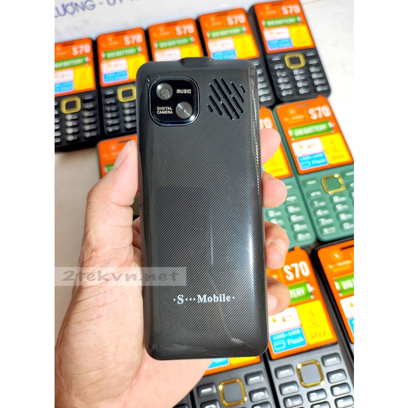 Điện thoại 4 sim 4 sóng S-Mobie S70 PIN KHUNG hàng fullbox-Bảo hành 1 năm