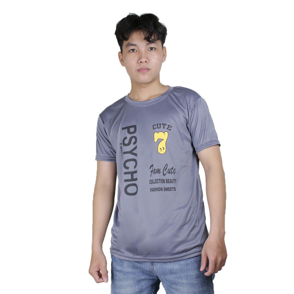 áo thun nam ngắn tay cổ tròn dạ quang vải thun cotton co giãn 4 chiều loại áo tập gym chơi thể thao | BigBuy360 - bigbuy360.vn