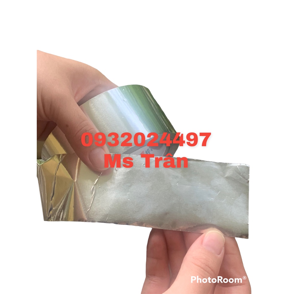 COMBO 36 CUỘN BĂNG KEO BẠC NHÔM CHỊU NHIỆT 5CM X 25MM