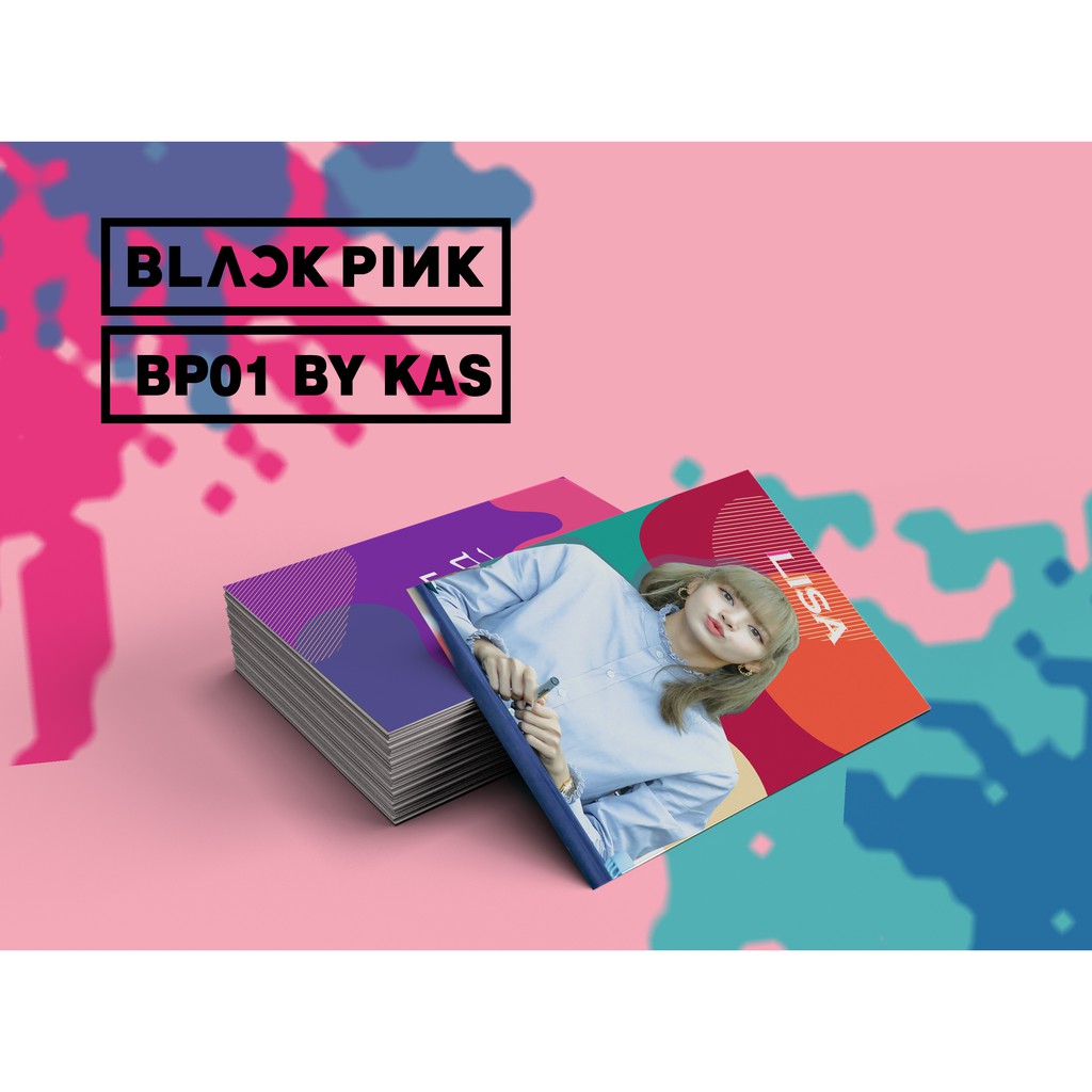 [Độc quyền] Set 4 card Blackpink data thiết kế đặc biệt bởi Kpop All Stars