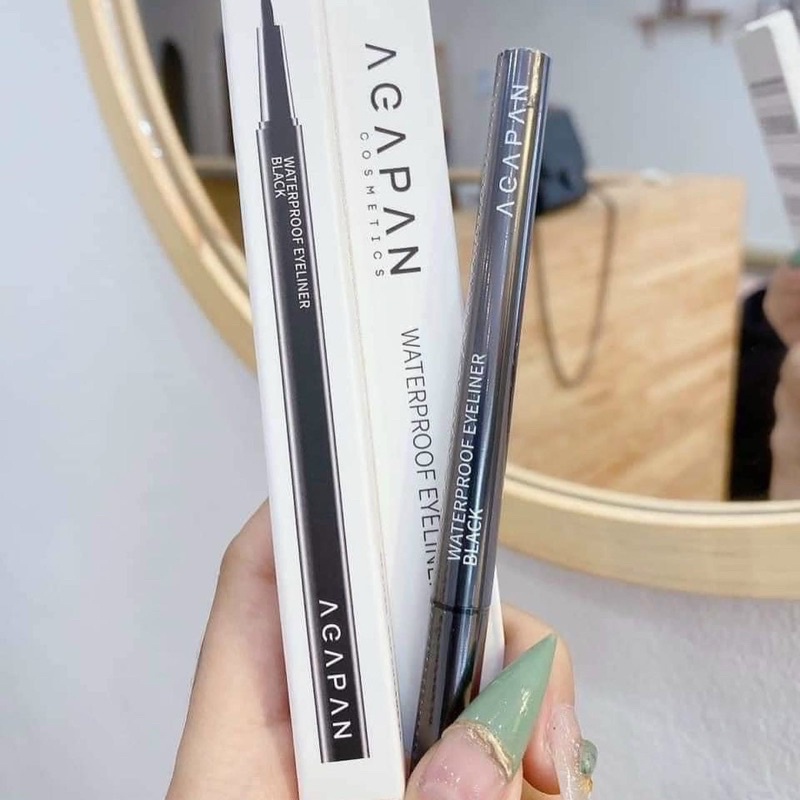 Kẻ Mắt Chống Nước Agapan Waterproof Black Liner