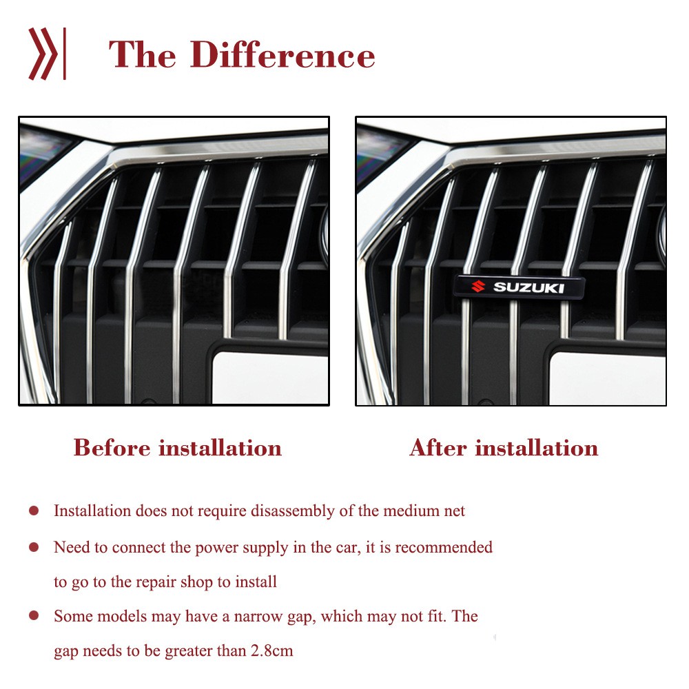 1 Đèn Led Trang Trí Cho Xe Ô Tô Suzuki Eriga Swift Celerio Dzire Vitara S-Cross Sx4