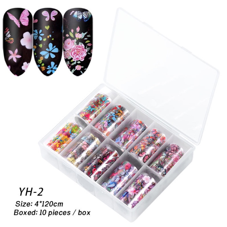 Foil Dán Trang Trí Móng Nghệ Thuật TZ0265