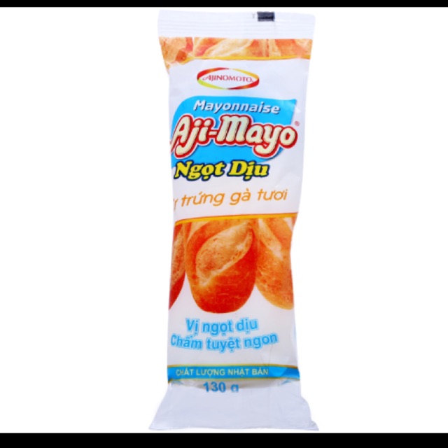 Xốt Mayonnaise Aji-Mayo ngọt dịu 130g