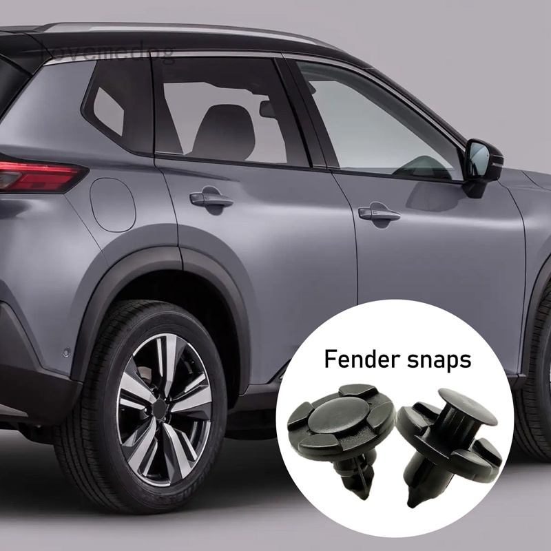 FENDER Bộ 50 Đinh Tán 8mm Bằng Nhựa Cho Xe Hơi Nissan Livina TIIDA Sylphy