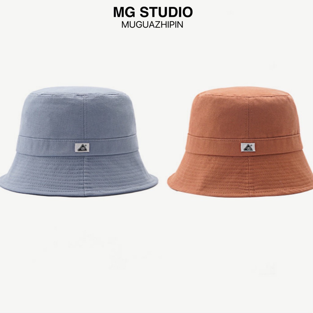 Mũ xô MG STUDIO thêu họa tiết logo chữ A đơn giản