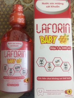 Nước súc miệng sát khuẩn LAFORIN