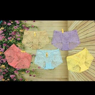 set 5 quần chip ren