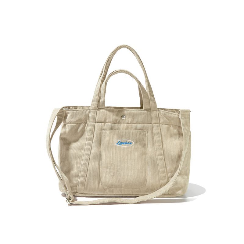 Túi Tote Đeo Chéo Vai Sức Chứa Lớn Đựng Máy Tính Thời Trang Cho Nữ Sinh