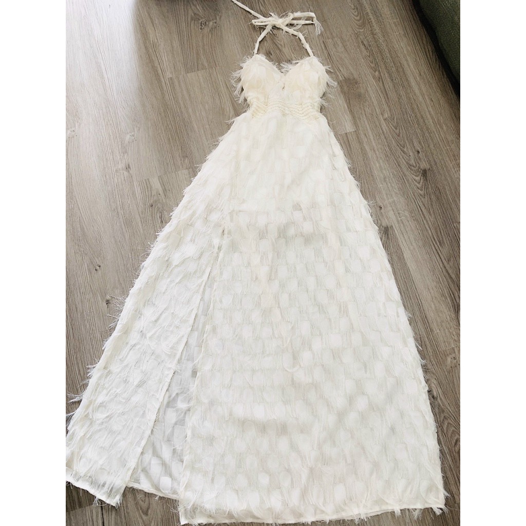 Đầm Maxi Lông Đi Biển Du Lịch Chụp Ảnh Sống Ảo Cực Sang Bin Sports MA013