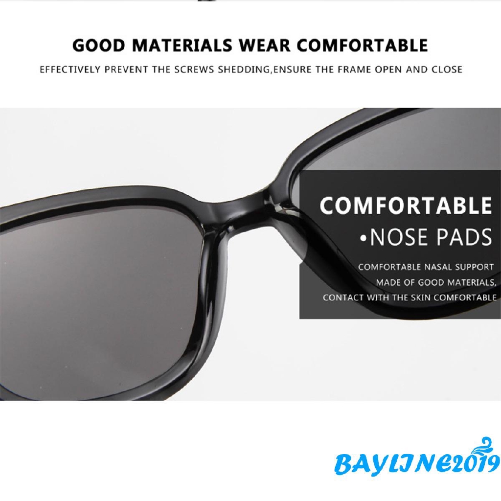 Kính Mát Gọng Chữ Nhật Thời Trang Unisex