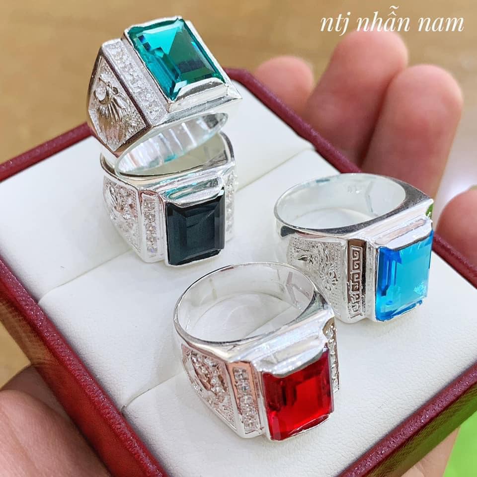 Nhẫn bạc nam hà nội giá rẻ - Bạc LÂM Hùng