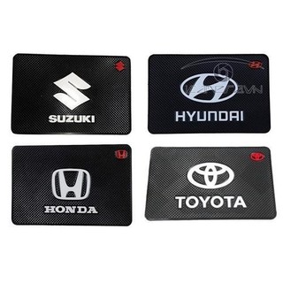 Tấm chống trượt trên táp lô xe hơi lót điện thoại và đồ CR-66 cỡ 20x13cm