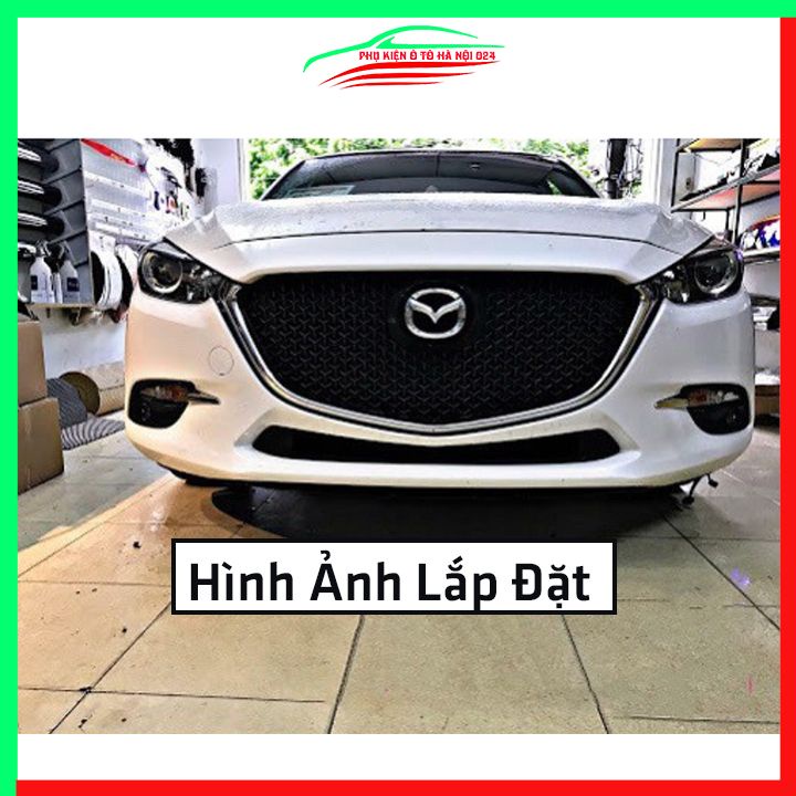 Mặt ca lăng, calang Mazda 3 2017-2019 kiểu CX5 trang trí làm đẹp xe