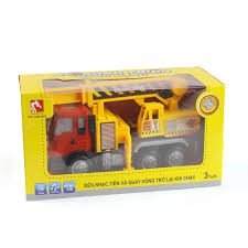 Đồ chơi xe cần cẩu nhạc đèn 3D Việt Nam-LT268-288
