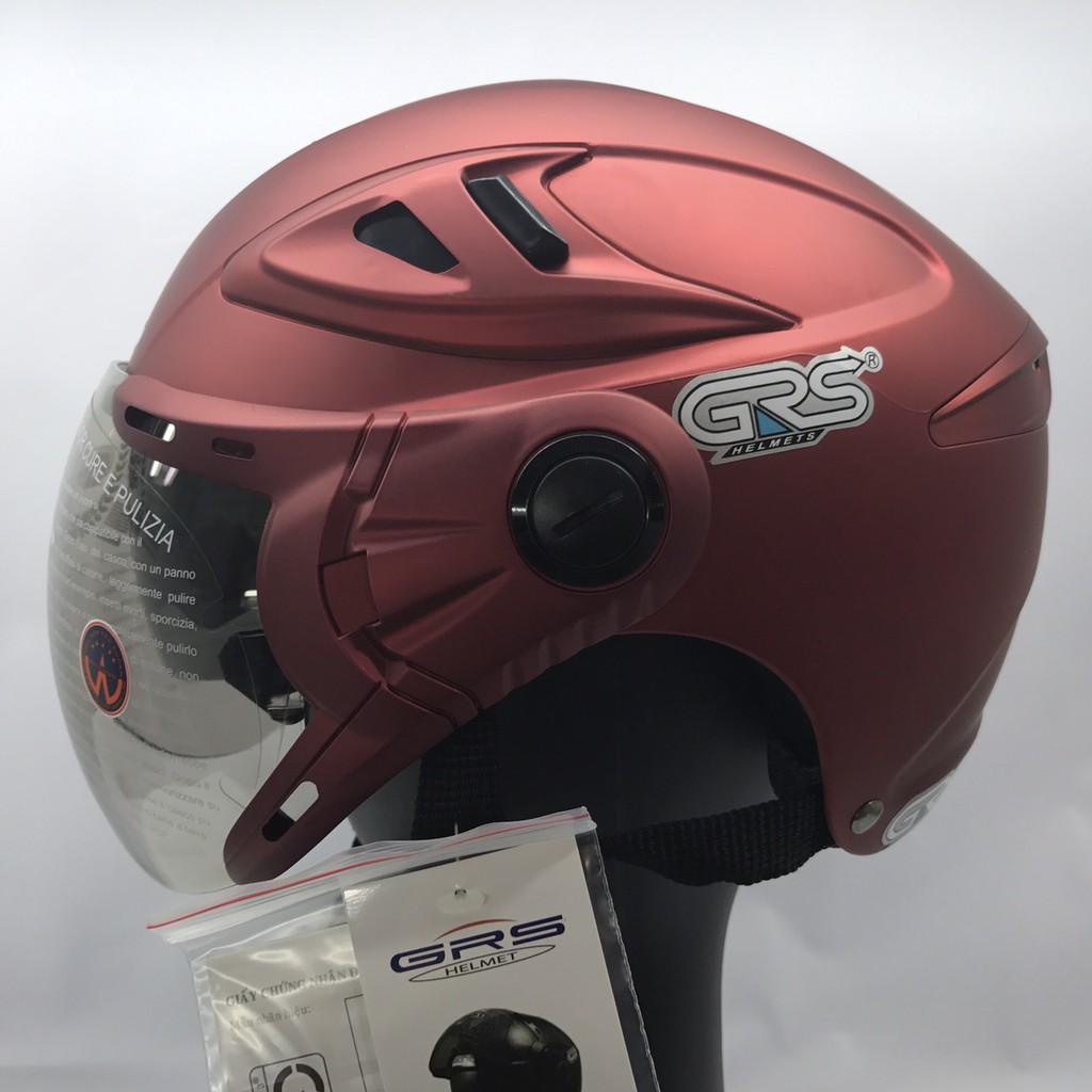 Mũ bảo hiểm GRS A966K hai kính (Có nhiều mầu - xem trong phân loại chi tiết)