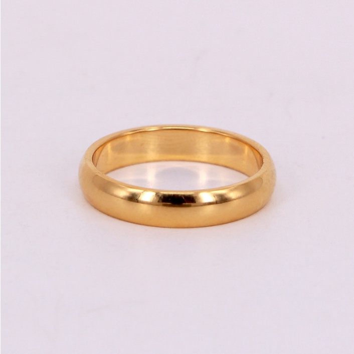 Nhẫn Trơn Bản 4mm Titan Ko Han Rỉ TT 4003