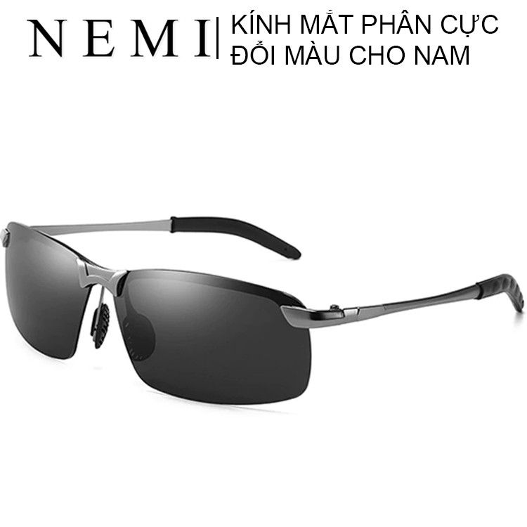 Kính Mắt Phân Cực Đổi Màu Dành Cho Nam NEMI