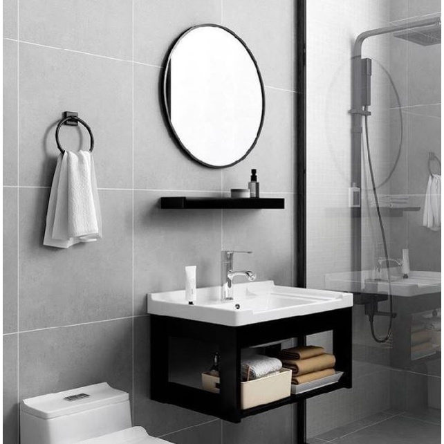 Chậu rửa mặt,tủ chậu lavabo gương mini thích hợp cho khu thiết kế nhỏ hẹp