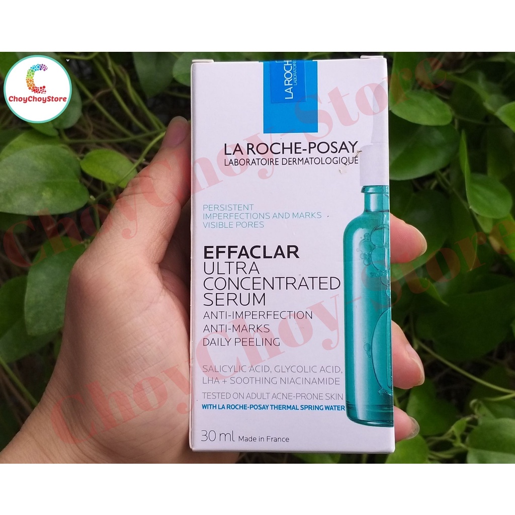 [TEM CTY] La Roche Posay Effaclar Ultra Concentrated Serum 30mL - Dưỡng Chất Giảm Mụn, Thâm Sau Mụn Và Lỗ Chân Lông To