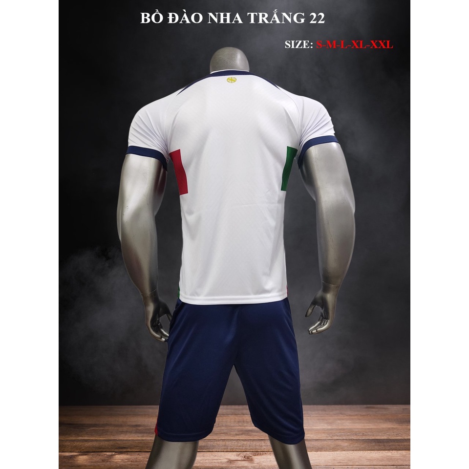 Bộ quần áo đá banh Bồ Đào Nha, Bộ quần áo bóng đá in tên và số theo yêu cầu