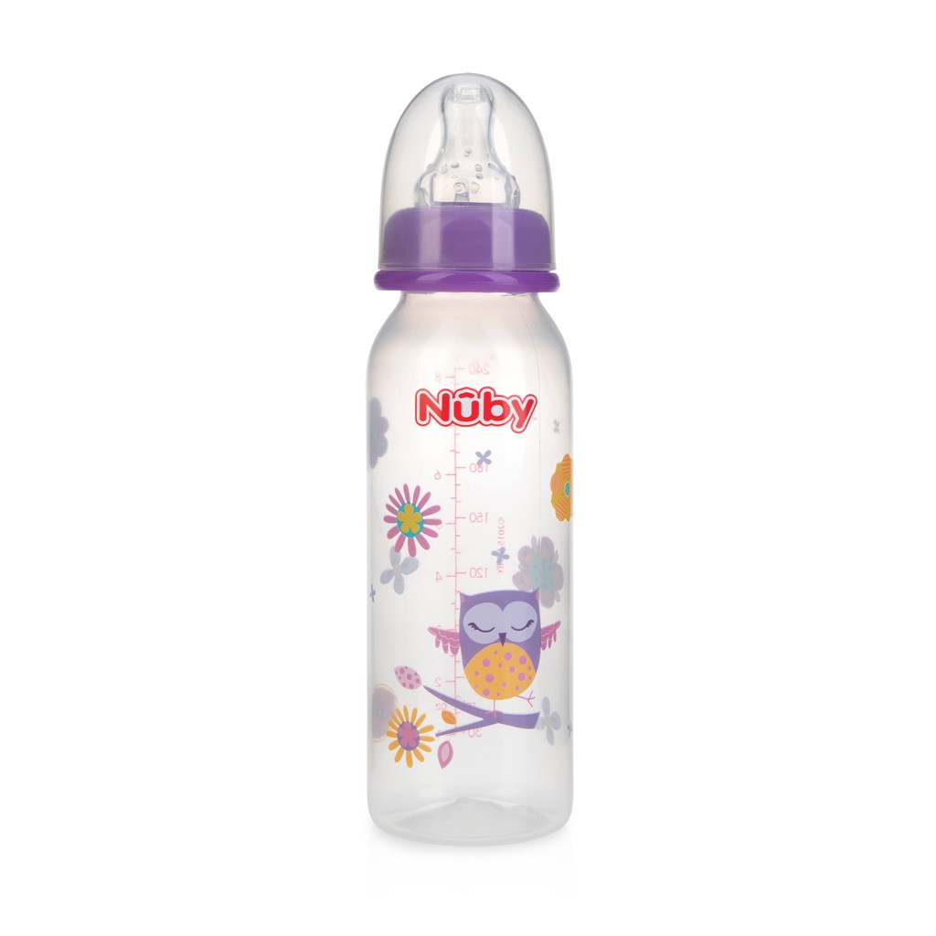 Bình Sữa Nuby cổ hẹp 250ml Cho Bé