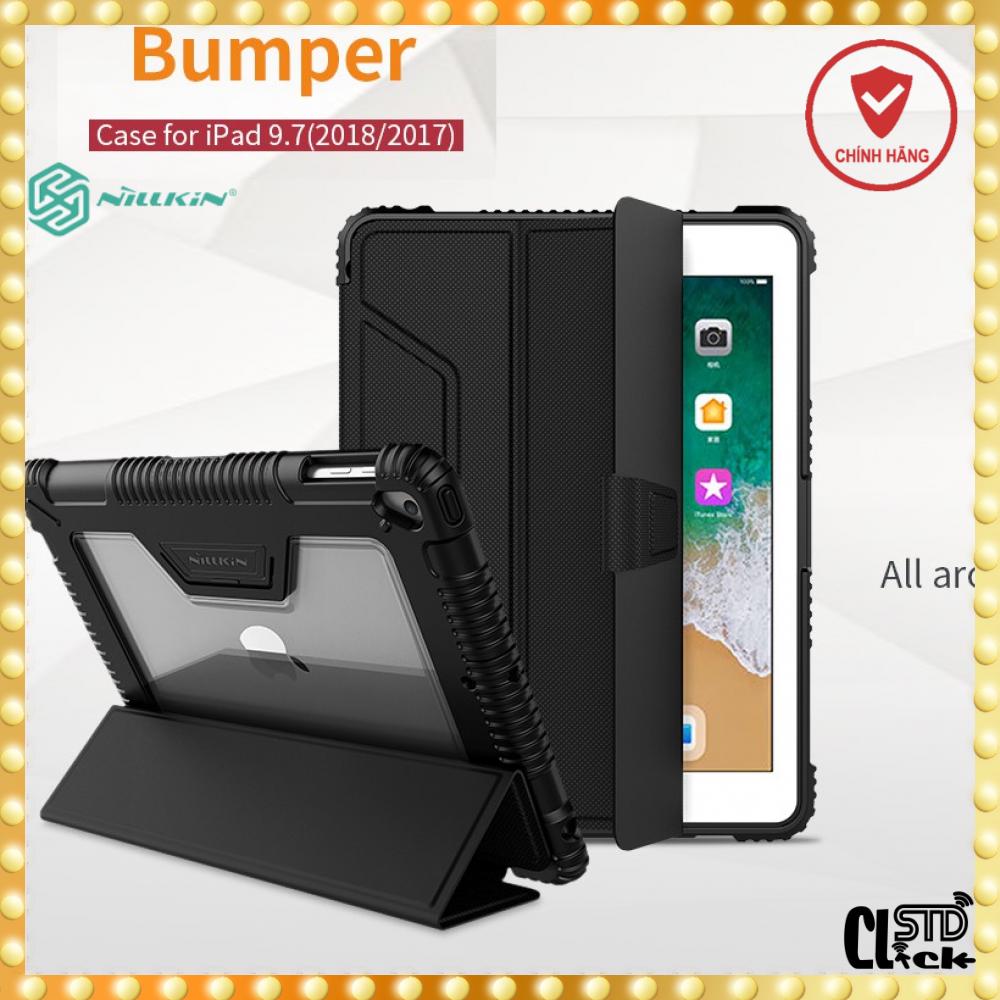 Bao da ipad 9.7 2018 - 2017 nillkin bumper chống sốc chính hãng