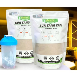 Combo 2 gói sữa tăng cân body fit + tặng bình lắc