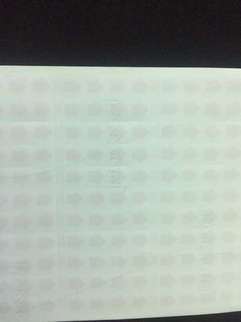 Combo 100 tờ tem mũi tên sticker dán lỗi sản phẩm kích thước 9x9mm