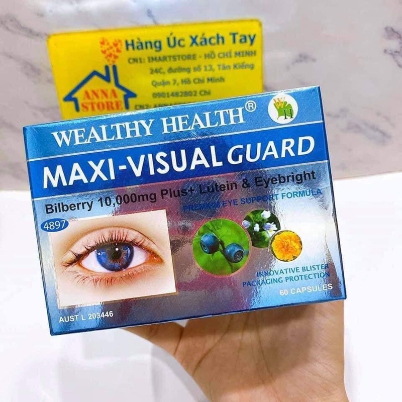 Wealthy Health maxi-visual bổ mắt