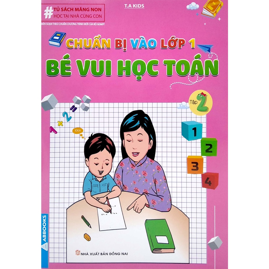 Sách Chuẩn Bị Vào Lớp 1 - Bé Vui Học Toán - Tập 2