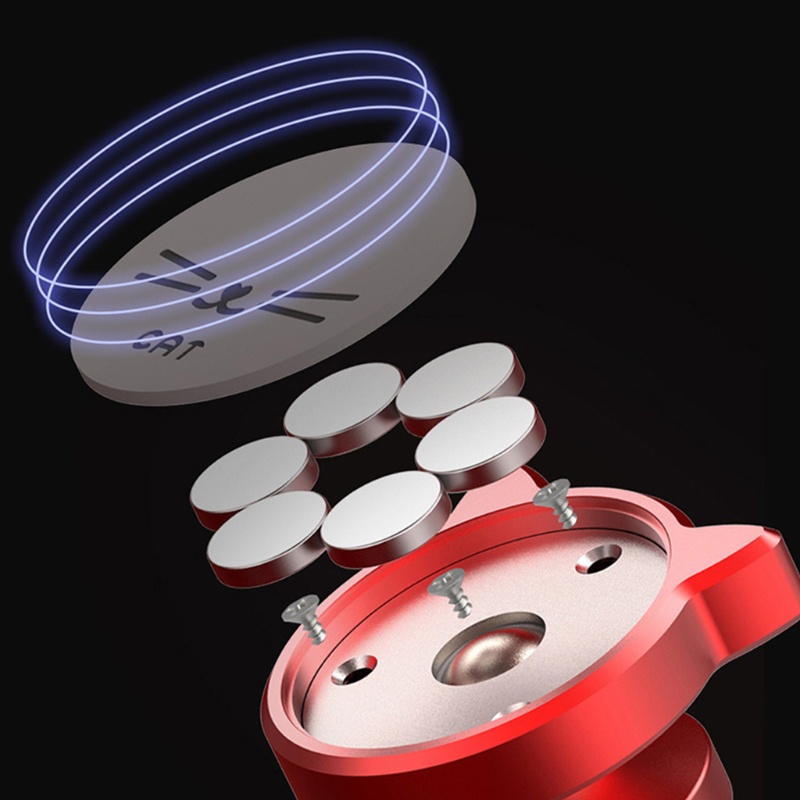 Giá đỡ điện thoại hình chú mèo may mắn xoay 360 độ bằng hợp kim nhôm