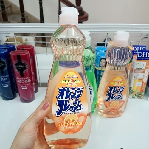 Nước rửa bát chén 600ml Rocket hàng Nhật