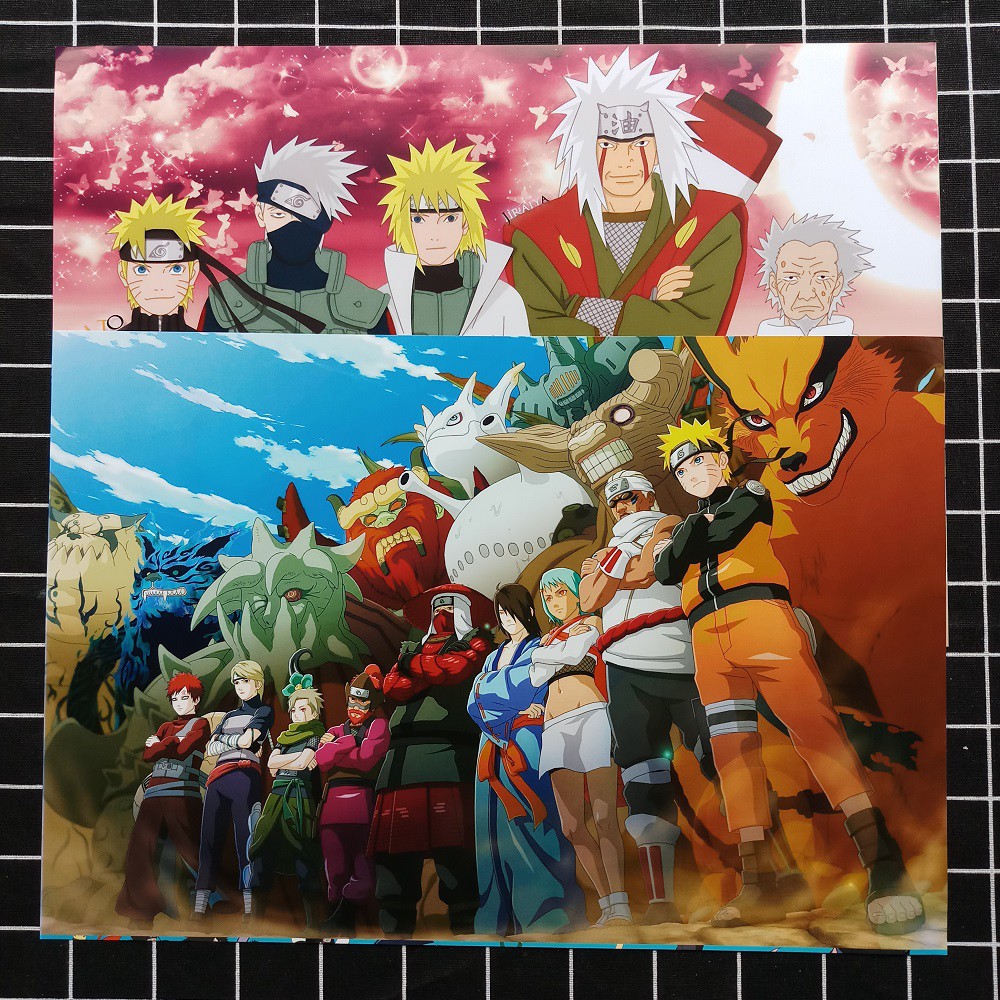 Poster Anime Naruto (8 Tờ)