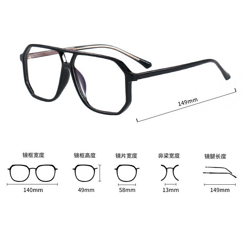 Gọng Kính Thời Trang Cho Nam Nữjz6602 | BigBuy360 - bigbuy360.vn