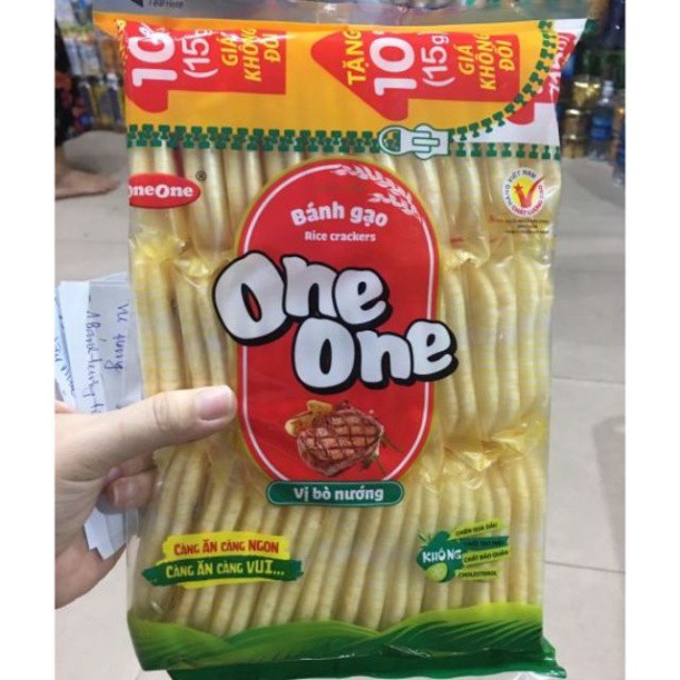 [Hoangminh]  [mẫu mới]Bánh Gạo One One 150gr / Bánh dòn vị mặn