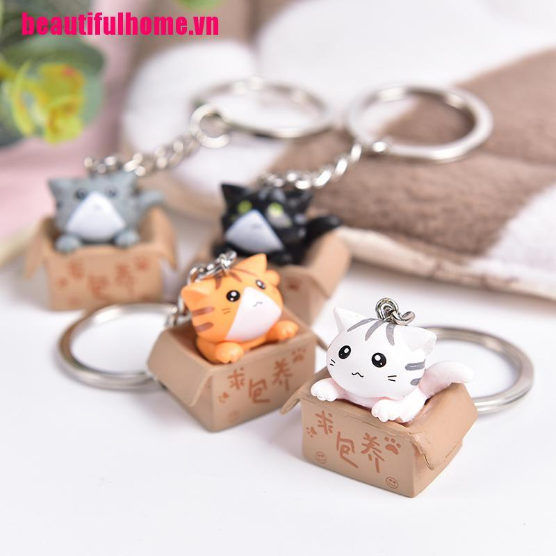 Chìa Khóa Mèo Hoạt Hình Dễ Thương