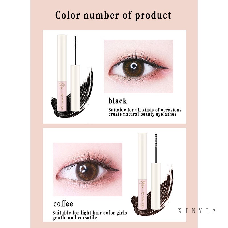 Mascara Chống Thấm Nước Chuốt Dài Dày Và Cong Mi