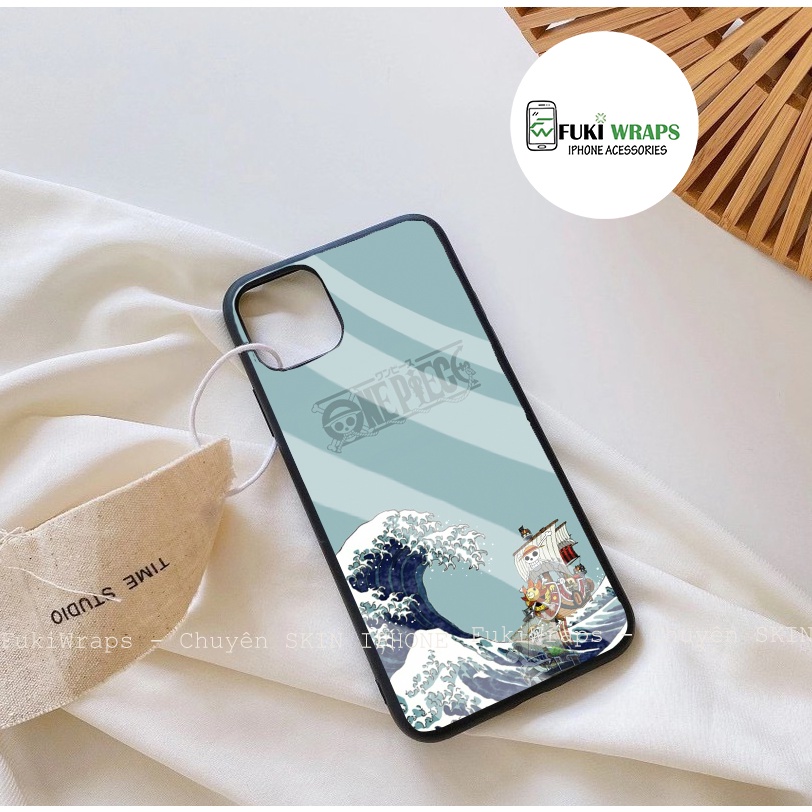Ốp Lưng Kính Cường Lực / Case OnePiece Chống Vỡ Dành Cho 13ProMax 12ProMax 11ProMax X XSMAX Fukishop