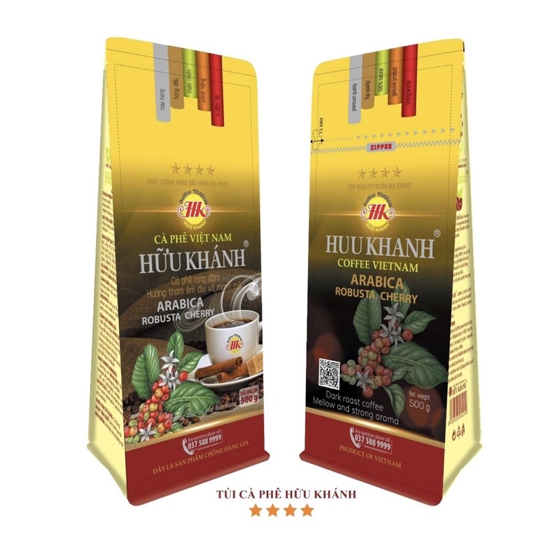 Cà phê Hữu Khánh loại ngon 4 sao ⭐️⭐️⭐️⭐️